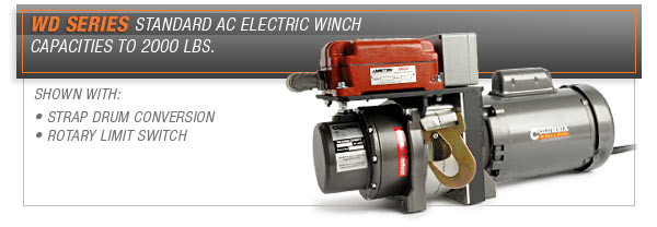 美國Allied Power Products, Inc公司W(wǎng)D SERIES絞車