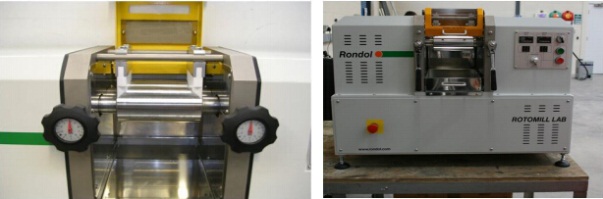Rondol Technology Ltd.公司Rotomill Lab – Two Roll Mill Electric Heating Model: 75/150 Rotomill Lab雙輥機(jī)